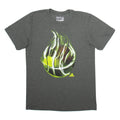 ADIDAS Mens T-Shirt Grey M