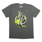 ADIDAS Mens T-Shirt Grey M