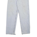 LEVI'S 550 Mens Relaxed Light Blue Denim Jeans W33 L30 Classic Cotton Zip