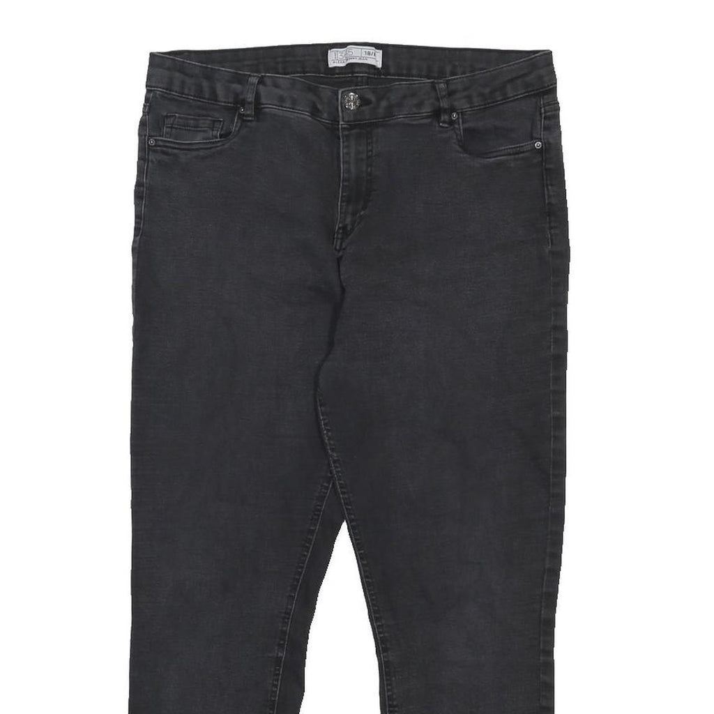 DENIM 365 Womens Black Slim Skinny Denim Jeans Cotton Blend W34 L26 Stylish