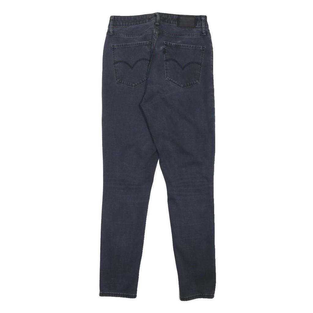 LEVI'S 721 Womens Blue Slim Skinny Denim Cotton Blend Medium Wash W28 L26