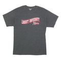 CHAMPION Mens Grey Liberty University Mom Graphic T-Shirt M Short Sleeve Crew