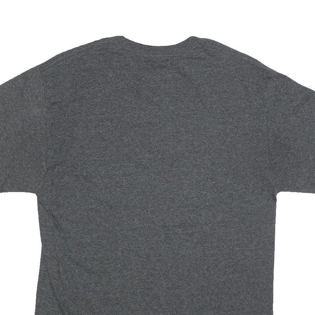 CHAMPION Mens Grey Liberty University Mom Graphic T-Shirt M Short Sleeve Crew