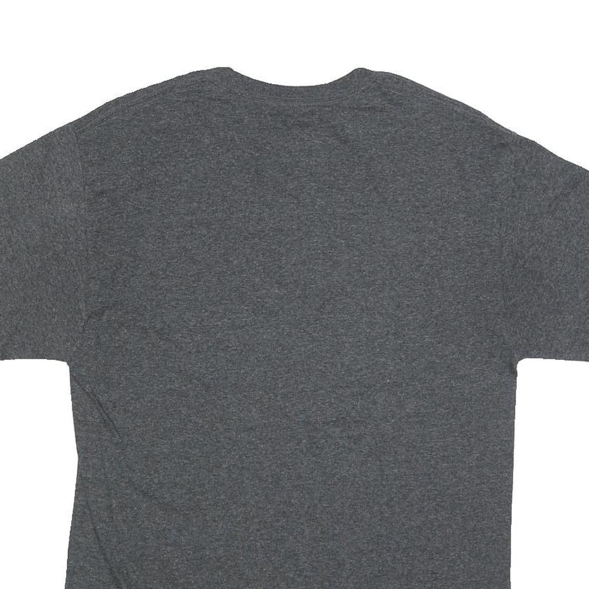 CHAMPION Mens Grey Liberty University Mom Graphic T-Shirt M Short Sleeve Crew