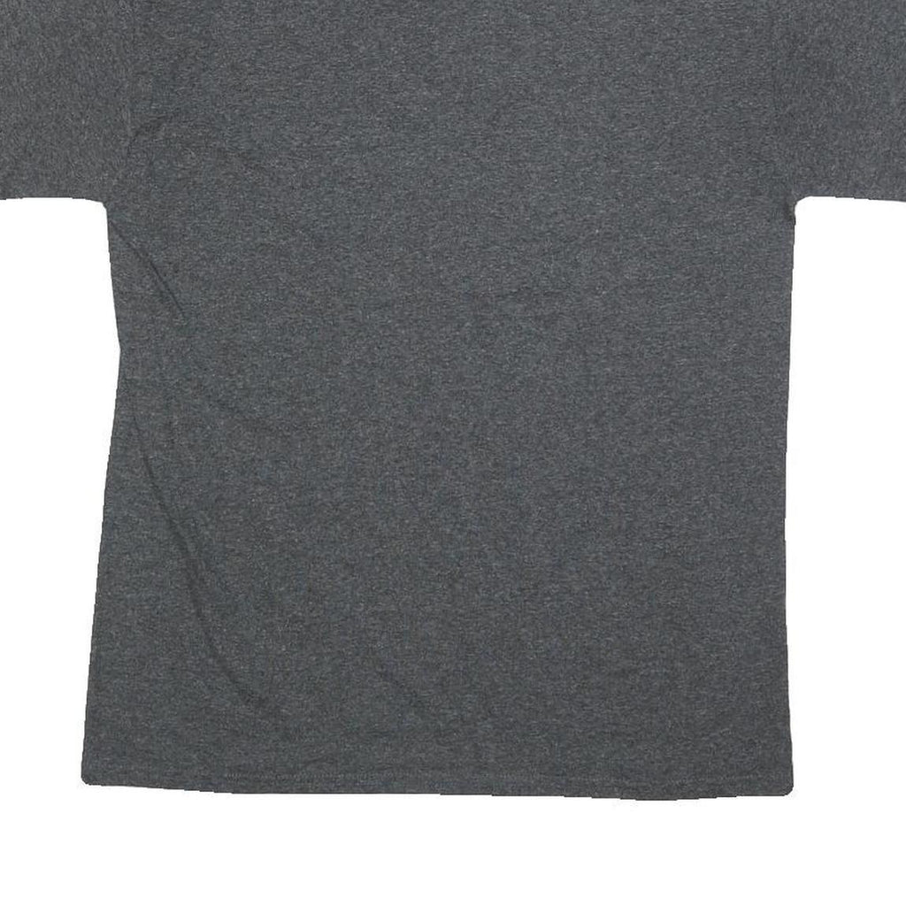 CHAMPION Mens Grey Liberty University Mom Graphic T-Shirt M Short Sleeve Crew