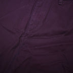 TOMMY HILFIGER Mens Cotton Burgundy Regular Fit Straight Trousers W34 L32