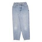 CALVIN KLEIN JEANS Womens Regular Fit Blue Denim Light Wash W25 L27 Classic Zip