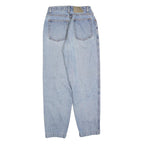 CALVIN KLEIN JEANS Womens Regular Fit Blue Denim Light Wash W25 L27 Classic Zip