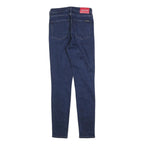 CALVIN KLEIN JEANS Womens Slim Blue Denim Skinny Cotton W28 L32 Zip Pockets
