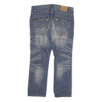 LOIS Womens Jeans Blue Relaxed Straight Denim Medium W36 L30 Stylish Casual