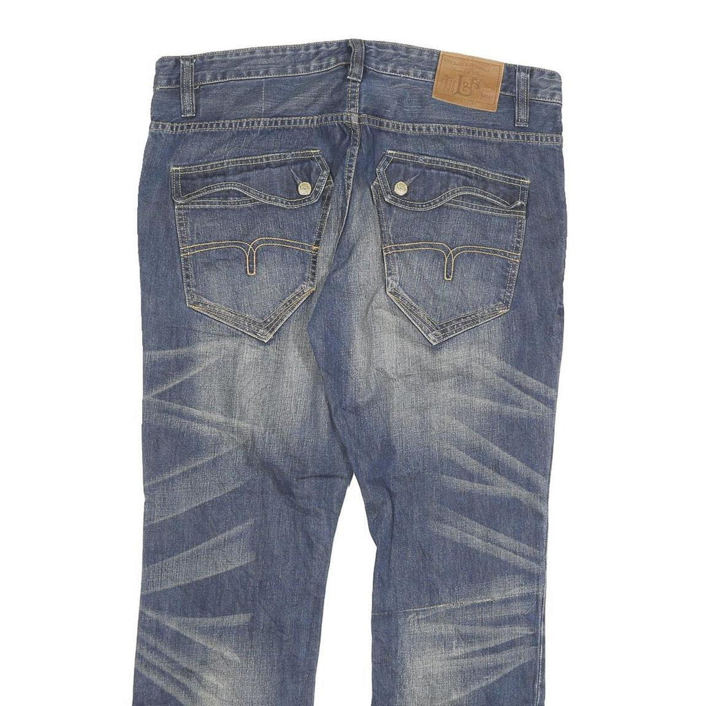 LOIS Womens Jeans Blue Relaxed Straight Denim Medium W36 L30 Stylish Casual