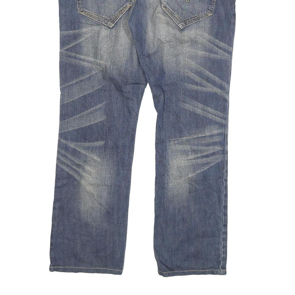 LOIS Womens Jeans Blue Relaxed Straight Denim Medium W36 L30 Stylish Casual