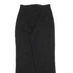 SAINT HILAIRE Womens Black Regular Fit Straight Leg Trousers W26 L28 Elegant