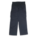 DICKIES Mens Cotton Black Relaxed Straight Trousers W34 L32 Workwear Cargo