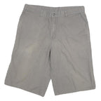 DICKIES Mens Shorts Grey Casual XL W32 Cotton Blend Workwear Pocket