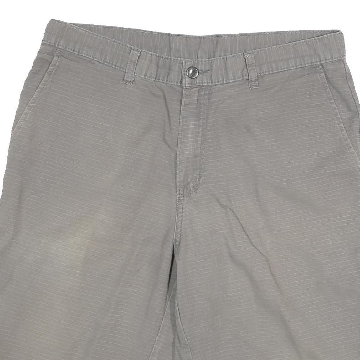 DICKIES Mens Shorts Grey Casual XL W32 Cotton Blend Workwear Pocket