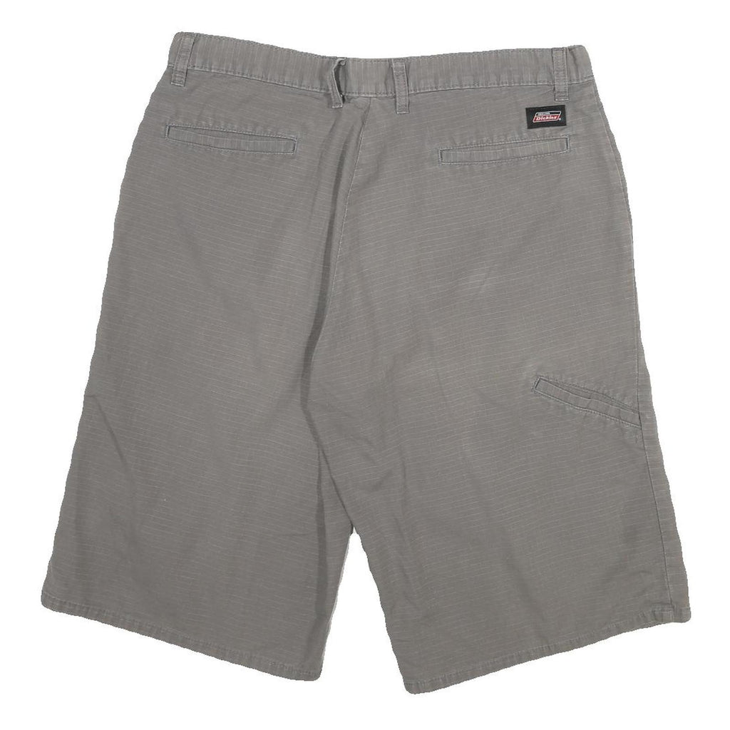 DICKIES Mens Shorts Grey Casual XL W32 Cotton Blend Workwear Pocket