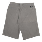 DICKIES Mens Shorts Grey Casual XL W32 Cotton Blend Workwear Pocket