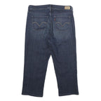 LEVI'S 515 Capri Womens Jeans Blue Regular Cropped Denim W30 L23 Classic Fit