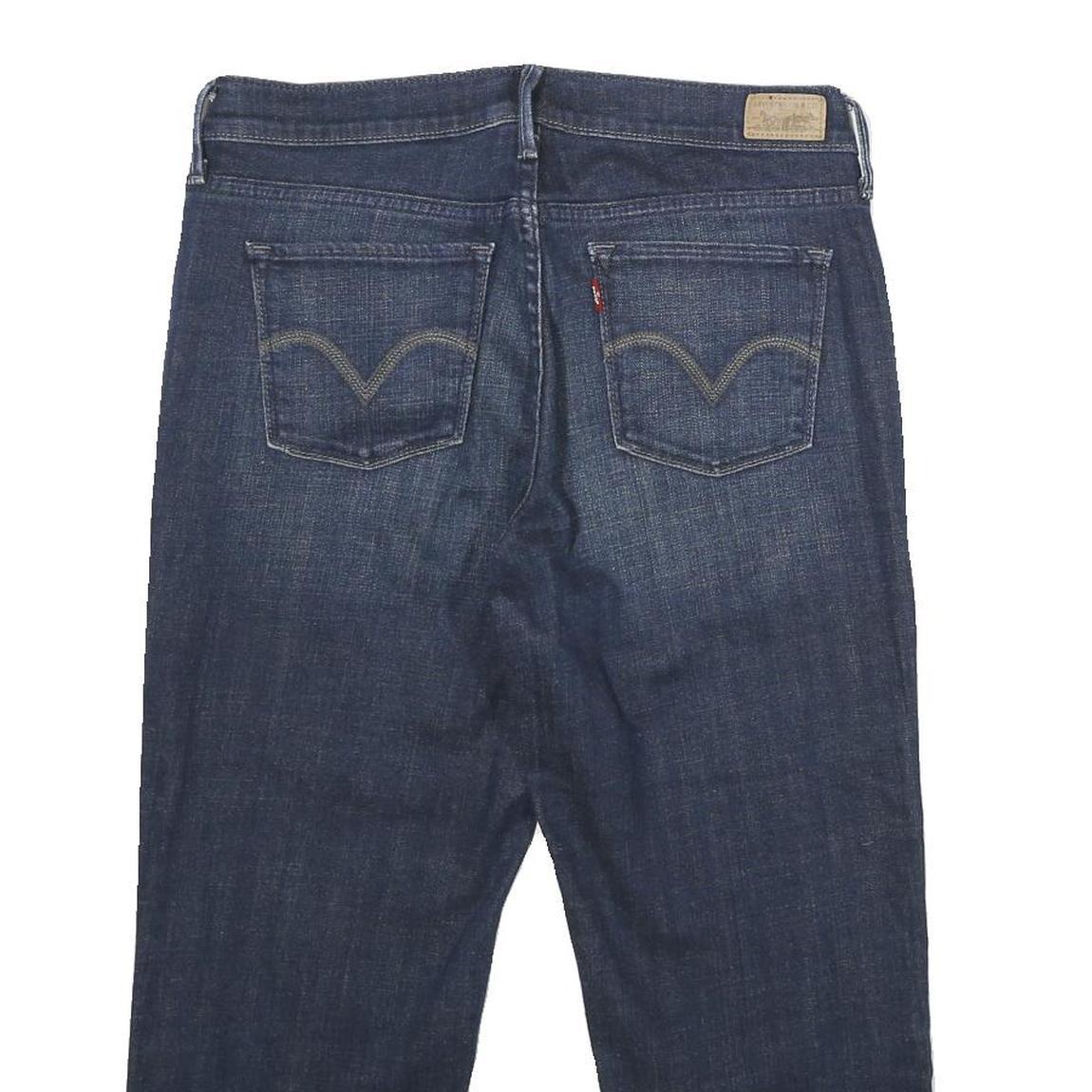 LEVI'S 515 Capri Womens Jeans Blue Regular Cropped Denim W30 L23 Classic Fit