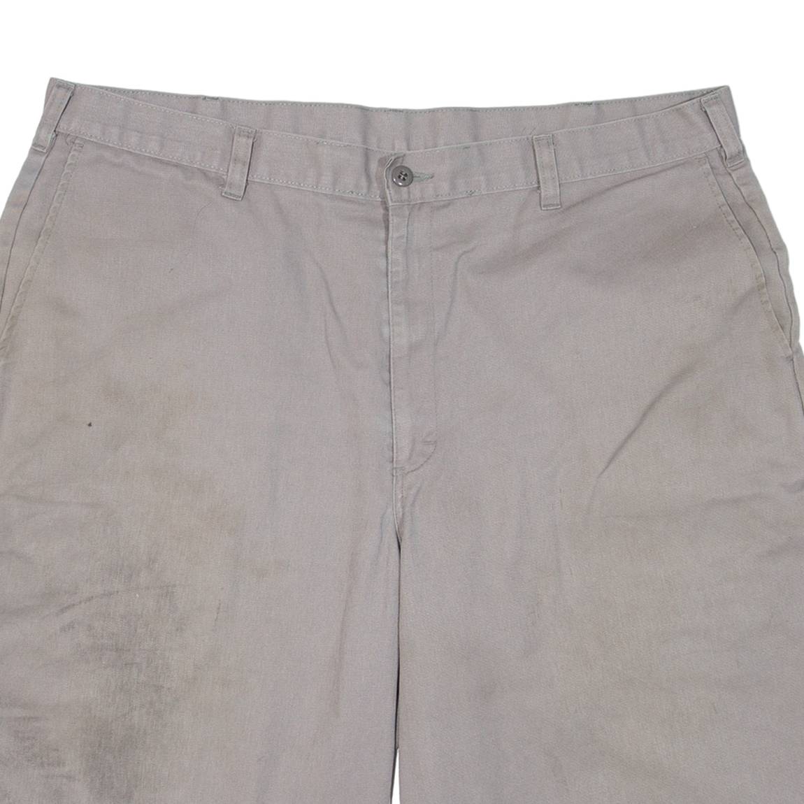 DICKIES Mens Workwear Shorts Grey Relaxed XL W40