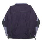 COLUMBIA Womens Purple & Light Purple Outdoor Synthetic Jacket L Zip
