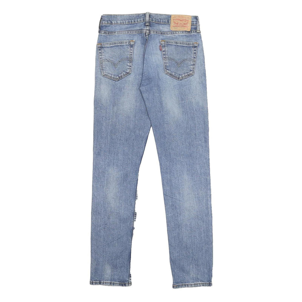 LEVI'S 511 Slim Mens Jeans Blue Slim Skinny Denim Medium W30 L32 Classic Fit