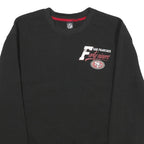 NFL Mens Black San Francisco Forty Niners Crew Neck L Cotton Blend Sweatshirt