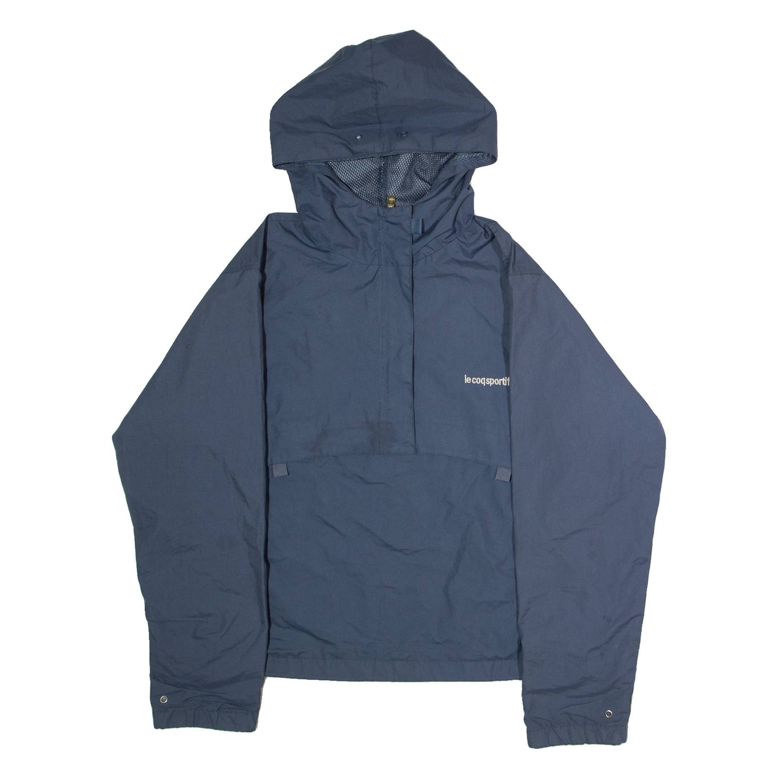 LE COQ SPORTIF Womens Anorak Jacket Blue UK 12
