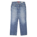 GUESS Del Mar Fit Mens Jeans Blue Slim Straight Stone Wash W30 L27