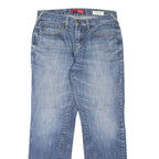 GUESS Del Mar Fit Mens Jeans Blue Slim Straight Stone Wash W30 L27