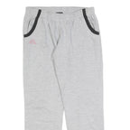 KAPPA Womens Joggers Grey & Black Slim Tapered XL W32 L28 Casual Sportswear
