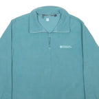 MOUNTAIN WAREHOUSE Womens Blue Plain Pullover Crew Neck Basic Knit UK 6