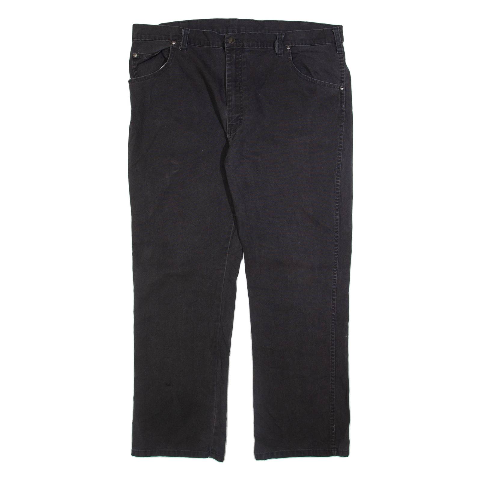 DICKIES Mens Trousers Grey Regular Straight W38 L30