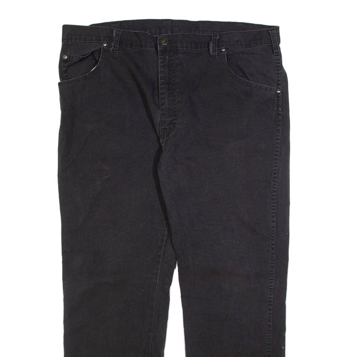 DICKIES Mens Trousers Grey Regular Straight W38 L30