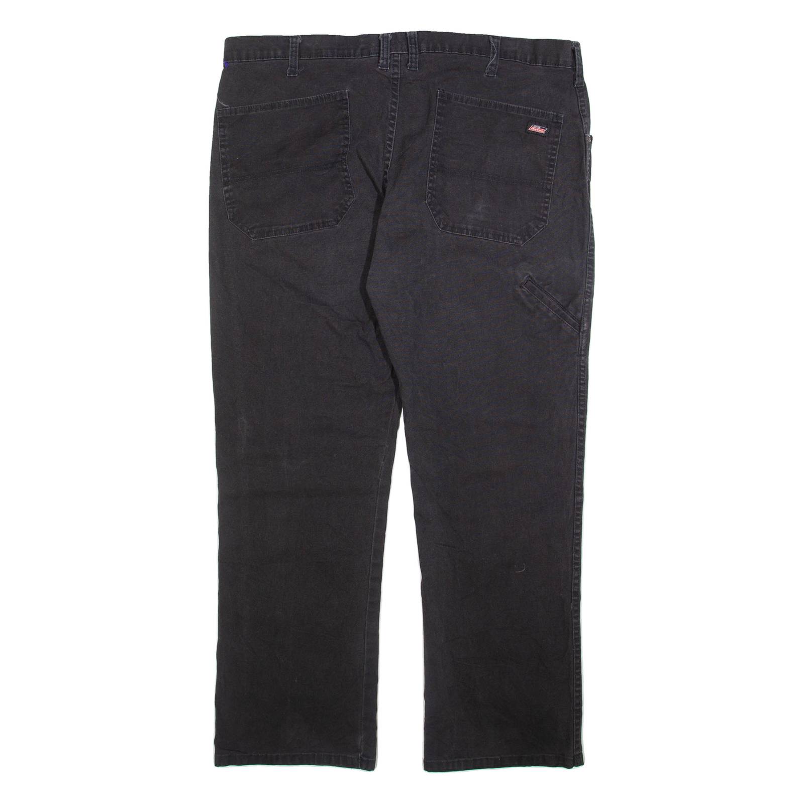 DICKIES Mens Trousers Grey Regular Straight W38 L30
