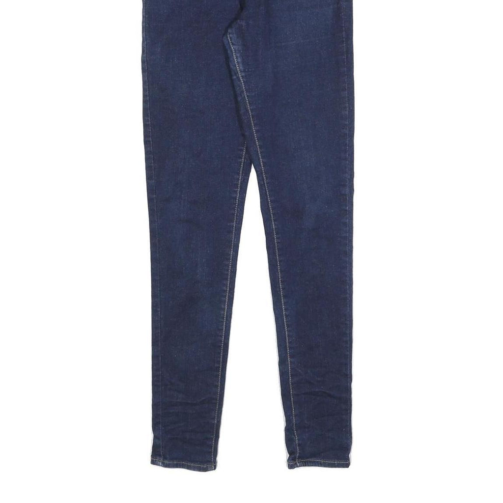 LEVI'S Womens Jeans Blue Slim Skinny Denim W31 L32 Zip Cotton Blend