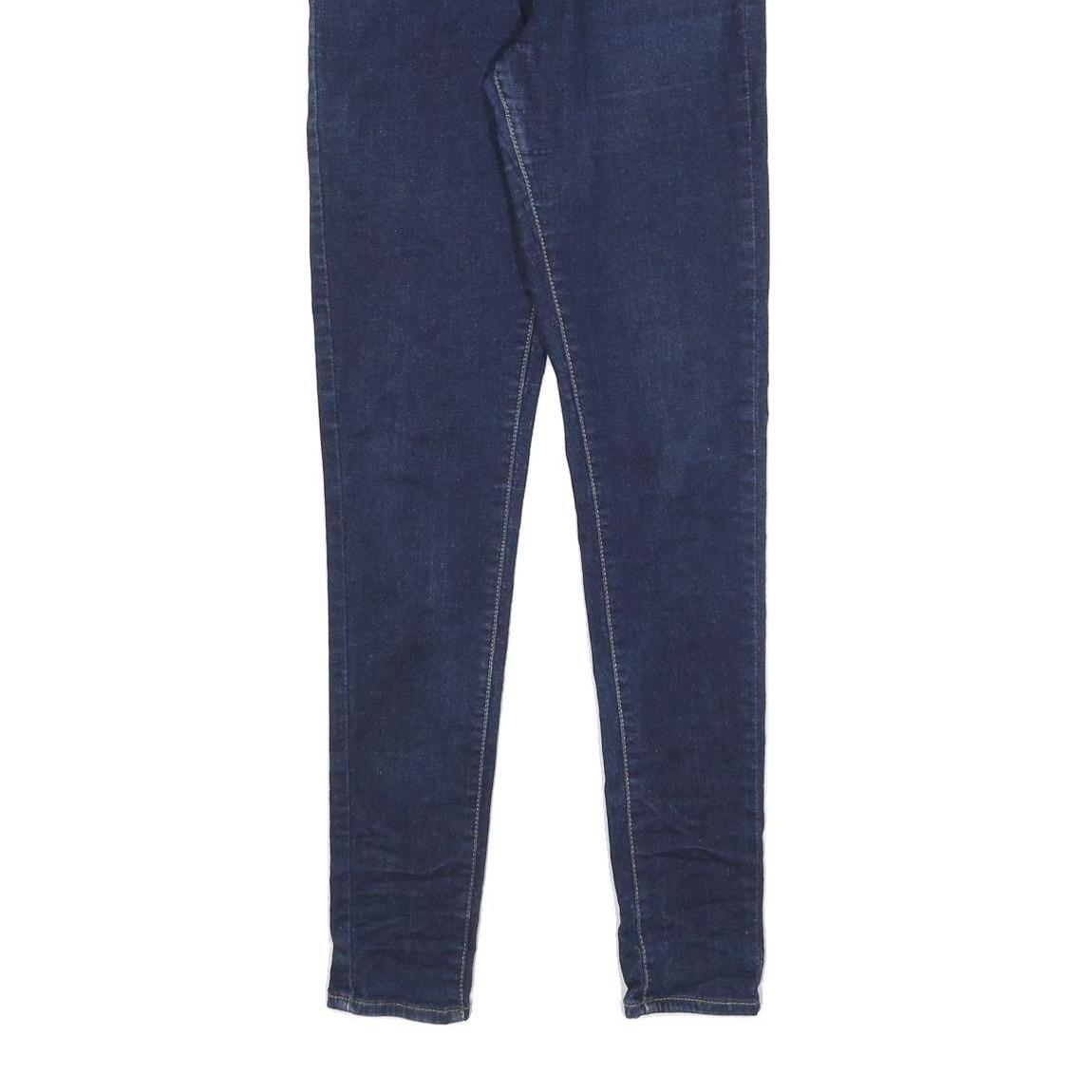 LEVI'S Womens Jeans Blue Slim Skinny Denim W31 L32 Zip Cotton Blend