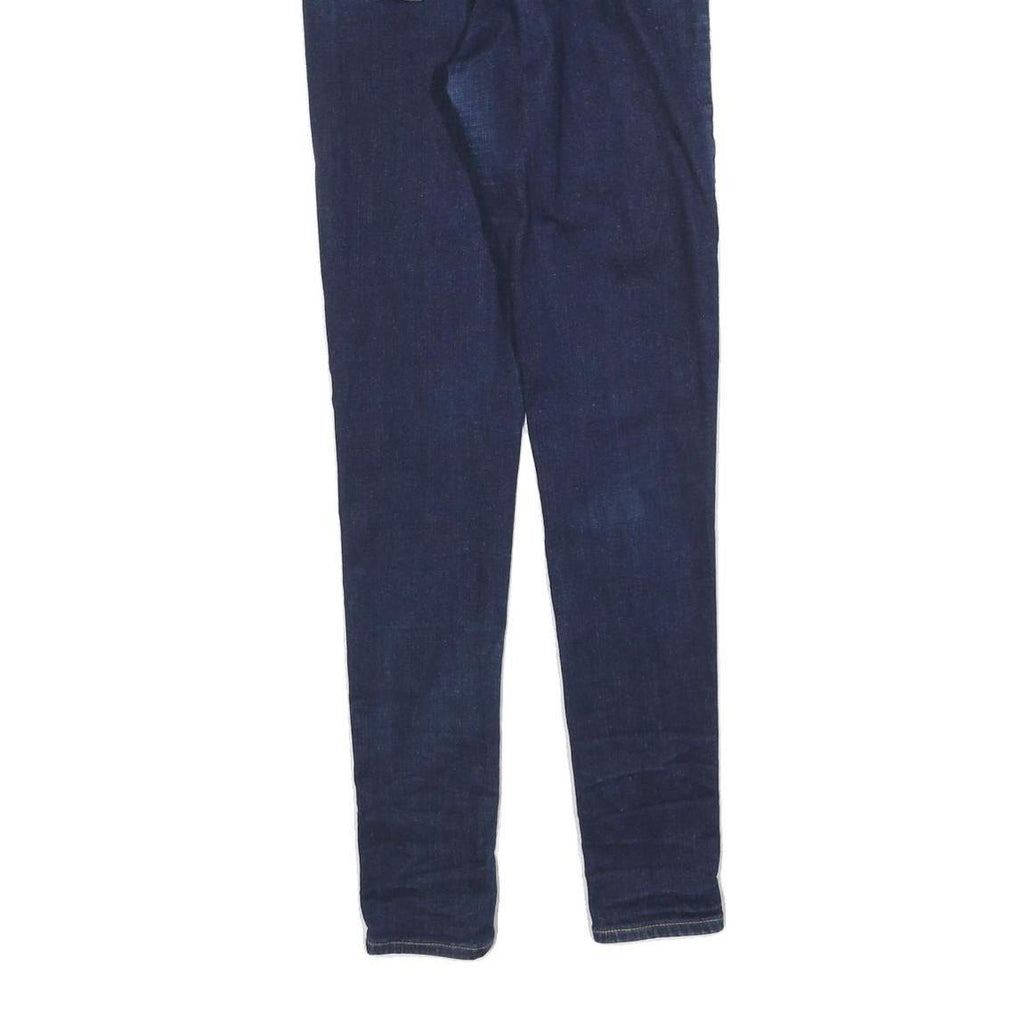 LEVI'S Womens Jeans Blue Slim Skinny Denim W31 L32 Zip Cotton Blend