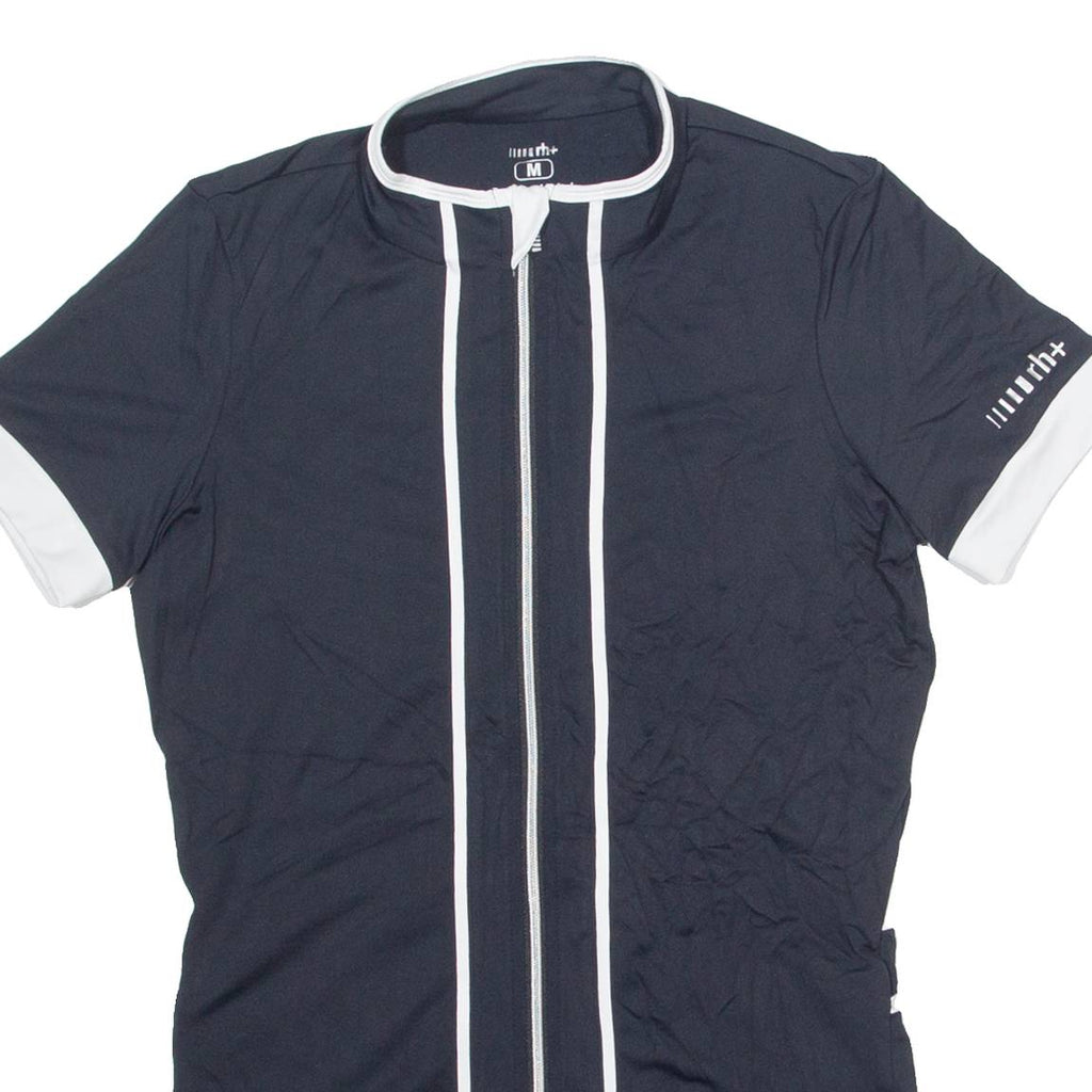 RH+ Cycling Mens Jersey Black 1/4 Zip M
