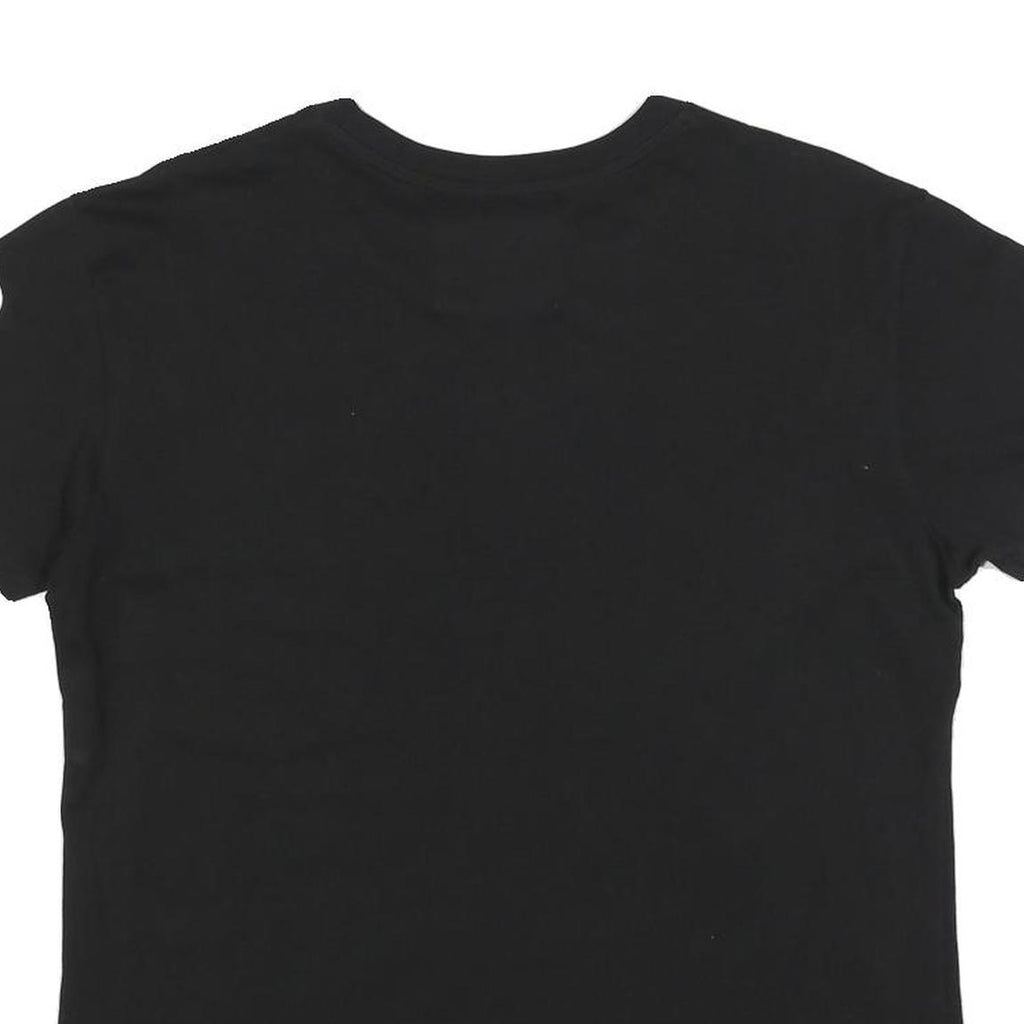 NARCOS Womens Black Graphic T-Shirt L Short Sleeve Crew Neck Logo Print