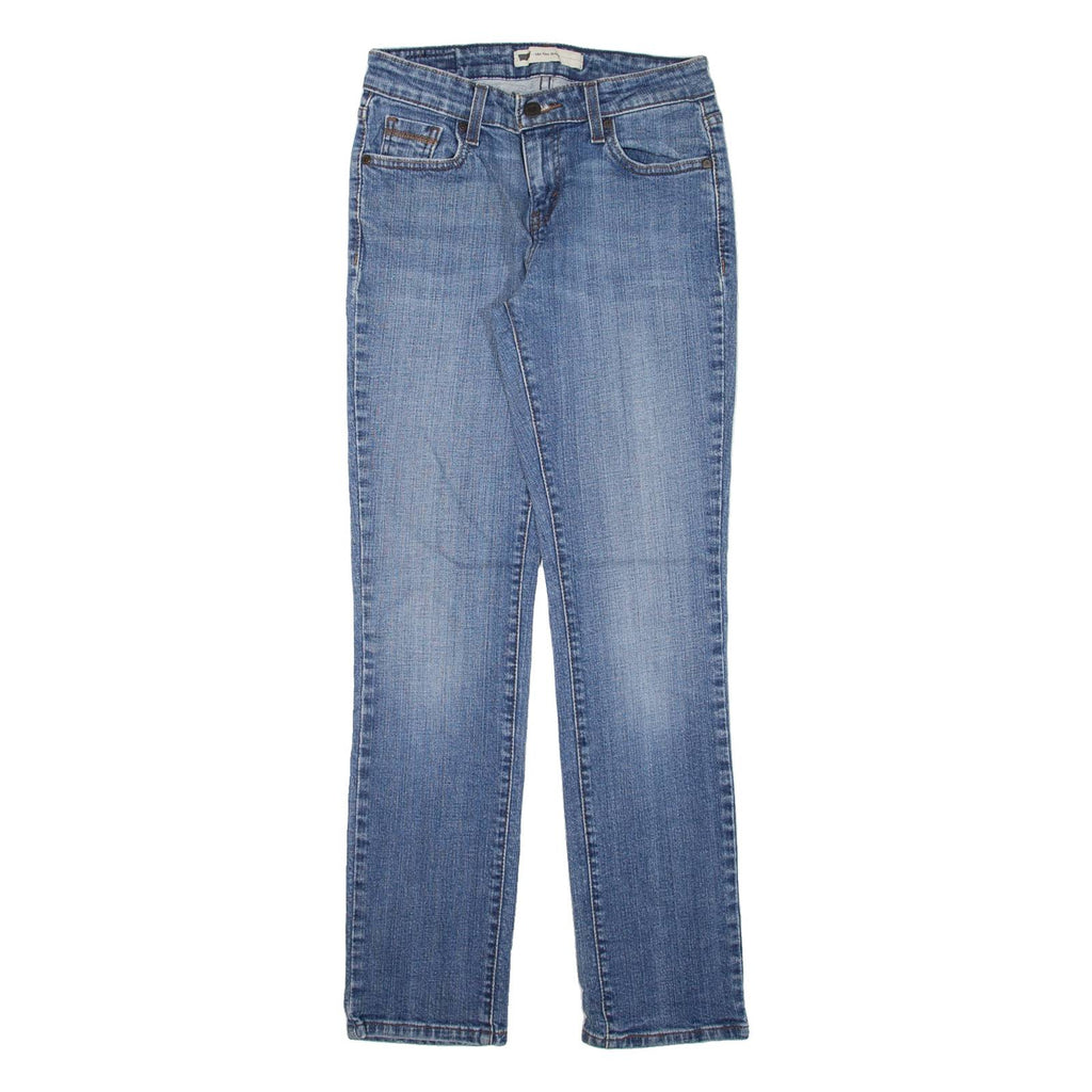 LEVI'S Mid Rise Womens Jeans Blue Slim Skinny W28 L28