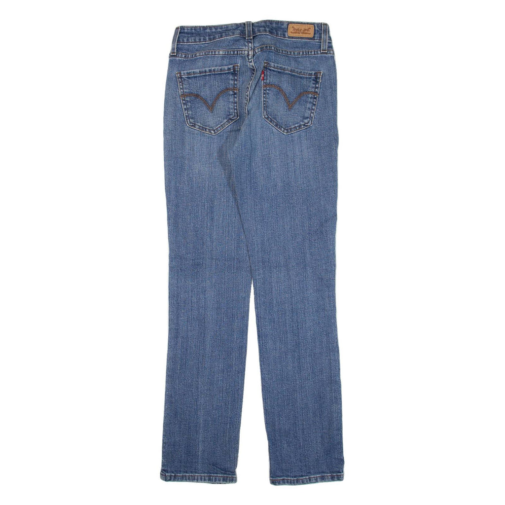 LEVI'S Mid Rise Womens Jeans Blue Slim Skinny W28 L28