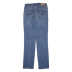 LEVI'S Mid Rise Womens Jeans Blue Slim Skinny W28 L28
