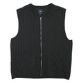 GAP Mens Black XL Quilted Zip Jacket Polyester Blend Lightweight Vest
