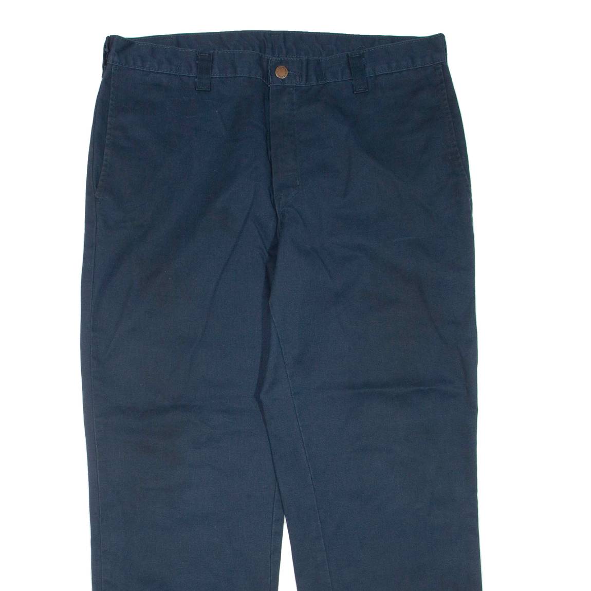 DICKIES Mens Trousers Blue Regular Tapered W36 L30