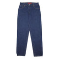 LEVI'S 550 Tapered Womens Blue Relaxed Jeans Denim W28 L32 Classic Fit Zip