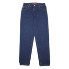 LEVI'S 550 Tapered Womens Blue Relaxed Jeans Denim W28 L32 Classic Fit Zip