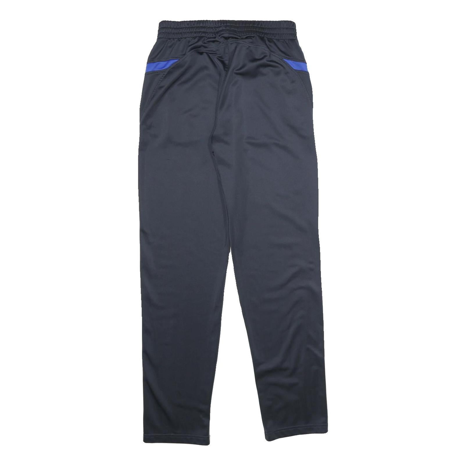 LOTTO Mens Joggers Black & Blue Slim Tapered S W26 L32 Sportswear Track Pants