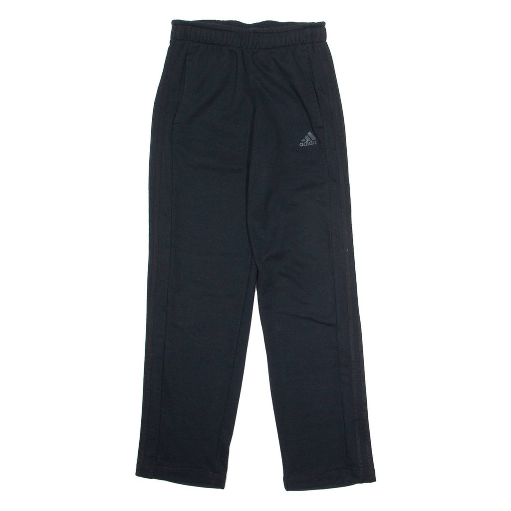 ADIDAS Mens Sweatpants Black Straight XS W26 L31